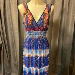 Boutique Butterflies Maxi Sun Dress EUC